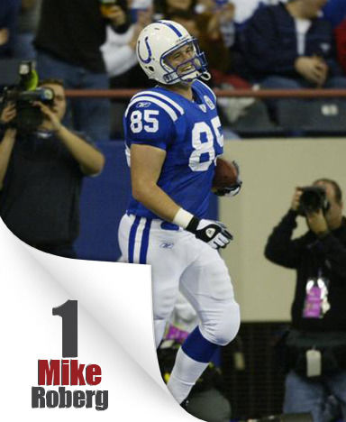 Touchdown catches by Peyton Manning's receivers